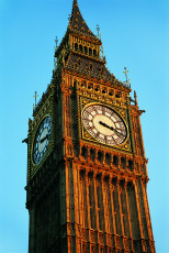 عکس بنای تاریخی برج ساعت لندن
