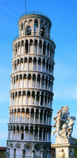 عکس بنای تاریخی برج پیزا
