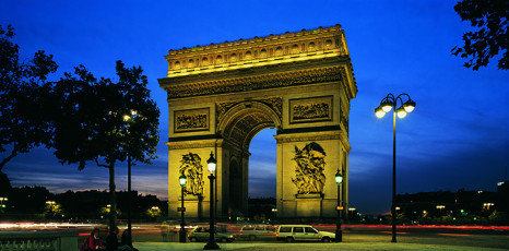عکس و بنای تاریخی طاق پیروزی فرانسه