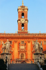 عکس بنای تاریخی موزه کاپیتولین ایتالیا