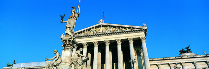 عکس بنای تاریخی ساختمان مجلس اتریش
