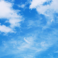 عکس ابر و آسمان آبی