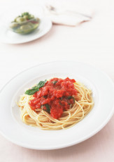 عکس اسپاگتی و سس گوجه