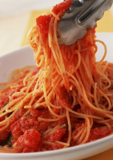 عکس اسپاگتی پخته شده