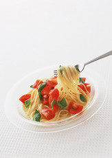 عکس اسپاگتی و چنگال