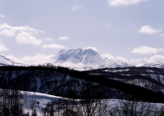 عکس تپه های برفی و کوه برفی