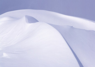 عکس تپه برفی
