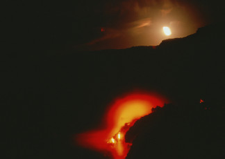 عکس کوه آتشفشان