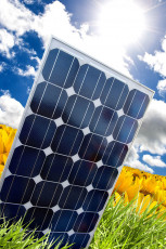 عکس پنل انرژی خورشیدی