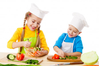 عکس دختر و پسر آشپز