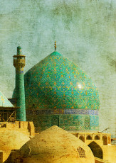 عکس گنبد مسجد امام