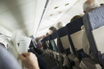 عکس مسافران در هواپیما