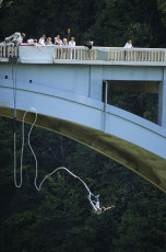عکس پرش از پل