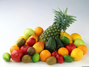 عکس آناناس و میوه های مختلف