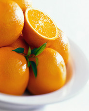 عکس میوه پرتقال در ظرف