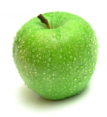 عکس میوه سیب سبز
