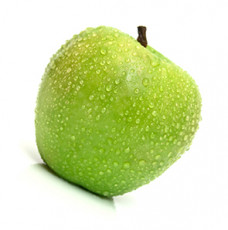 سیب سبز زیبا