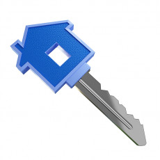 عکس کلید خانه آبی