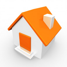 عکس گرافیکی خانه نارنجی